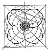 <I>Fig. 2. The Syringa Bush<BR>
The Square--the Four Primary Forces</I>