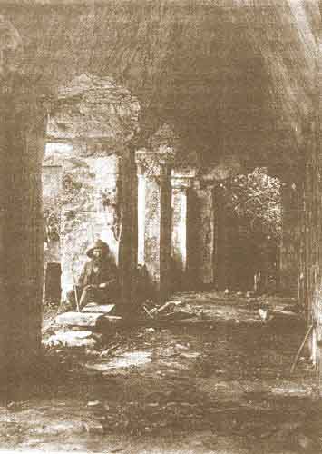 FRONTISPIECE<BR>
Jeremiah Curtin in the Ruins of Palenque,<BR>
Central America