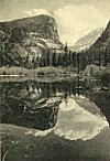 MT. WATKINS AND MIRROR LAKE (AH-WEI-YA).<BR>
<I>Photo A. C. Pillsbury</I>