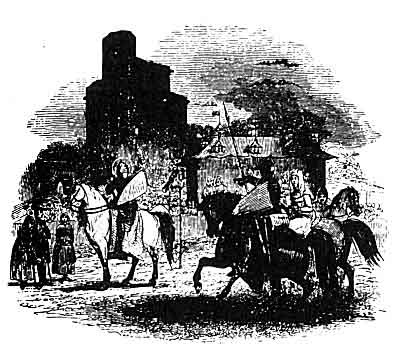 <I>Robert's Tower, Cardiff Castle</I>, 1840.