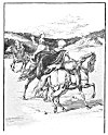 ''So as they traveild, lo! they can espy<BR>
An armed knight towards them gallop fast,<BR>
That seemed from some feared foe to fly,<BR>
Or other griesly thing that him aghast.''