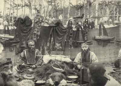 The Bear Feast [Public domain image]. From Czaplicka